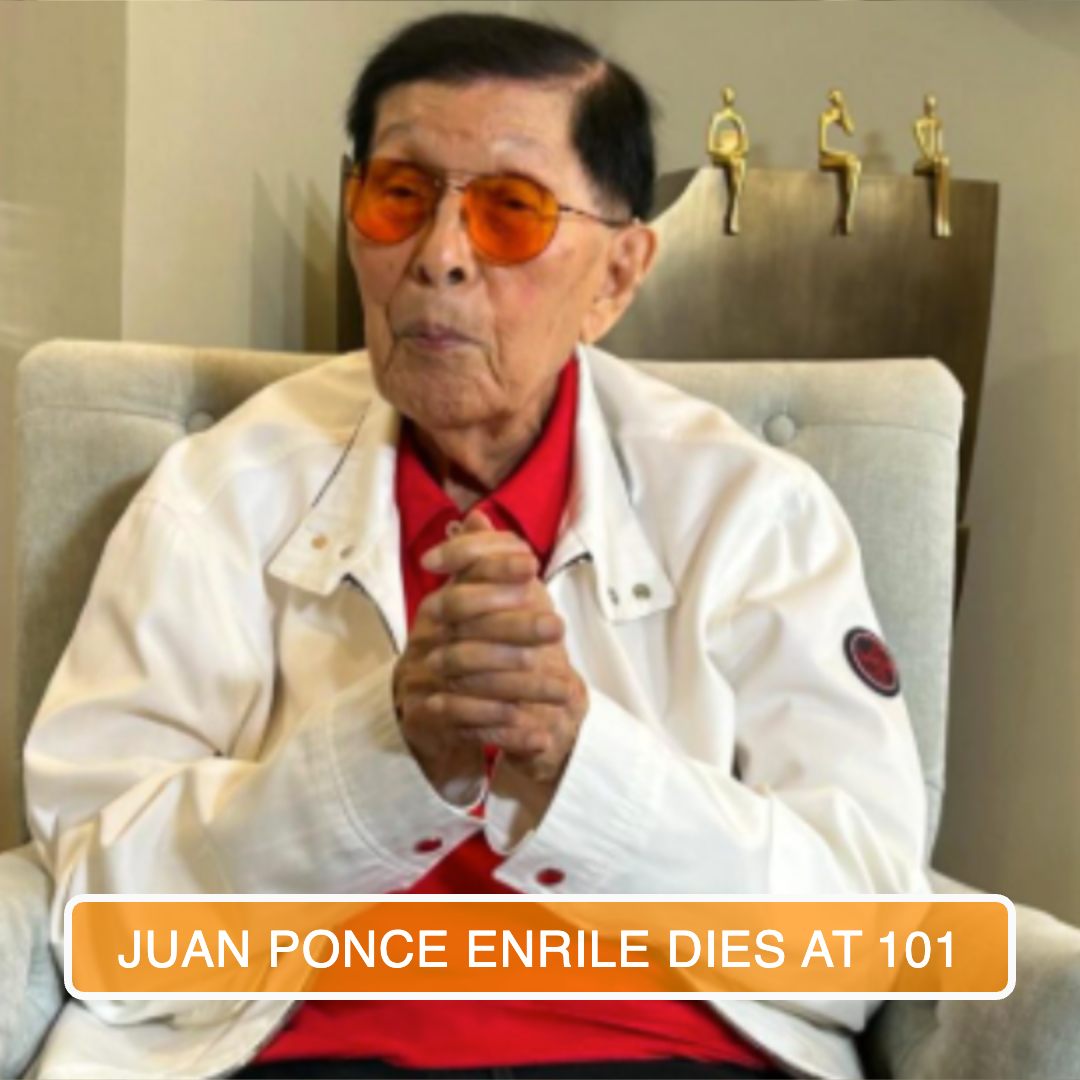 Juan Ponce Enrile Chief Presidential Legal Counsel Of The Philippines Dies At 101