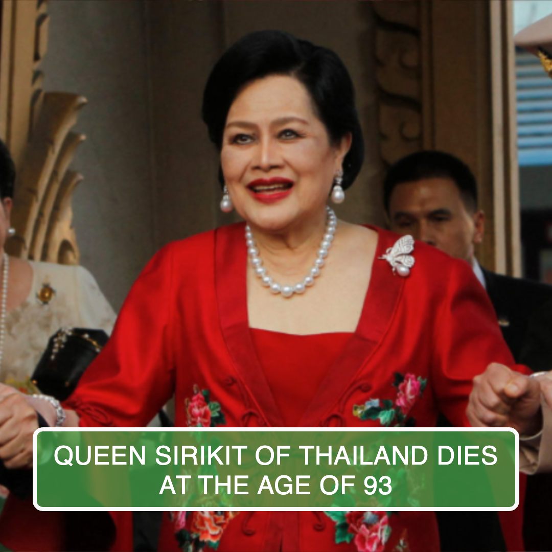 Queen Sirikit Of Thailand Dies At The Age Of 93 - Reference Image